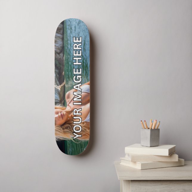 FRISCH! 🛹 Personalisierte Skateboard-Deck-Design Skateboard (Wandkunst)