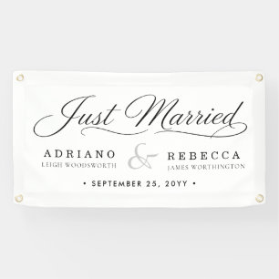 Frisch Vermählt Auto Banner