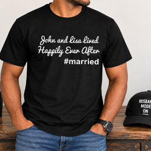 Frisch Vermählt Ehemann Hochzeitsreise Hochzeit Ju T-Shirt