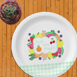Frisch vom Markt: Brautparty Pappteller