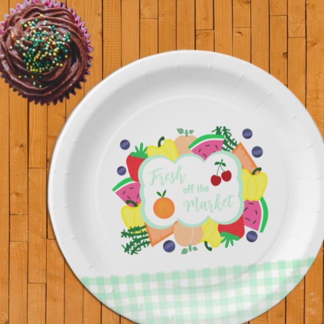 Frisch vom Markt: Brautparty Pappteller (Von Creator hochgeladen)