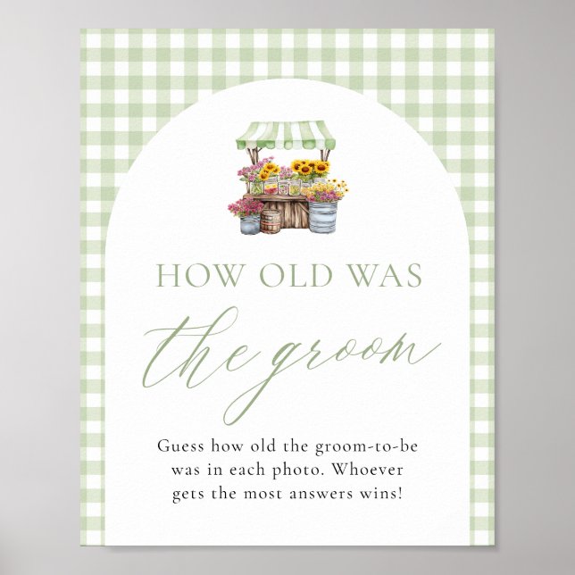 Frisch vom Markt, wie alt war das Gräuel-Zeichen Poster (Vorne)