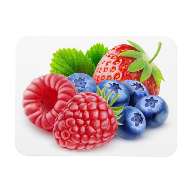 Frischbeeren Magnet (Horizontal)