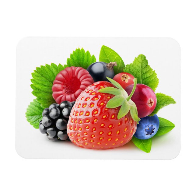 Frischbeeren Magnet (Horizontal)