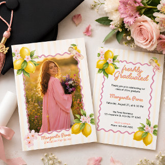 Frische Absolventen-Fotografie-Abschlussfeier Einladung