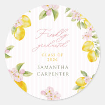 Frische Absolventin rosa Blumen Abi-Party