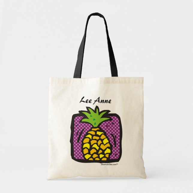 Frische Ananas Tragetasche (Vorne)