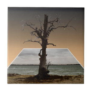 Frische Anfänge: Baum der Hoffnung Popout Art, Fliese
