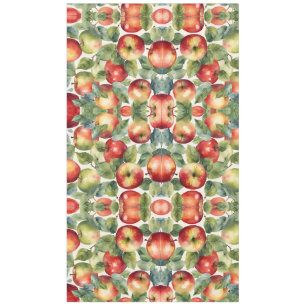 Frische Äpfel Aquarell-Design Tischdecke