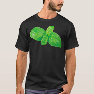 Frische Basilika Männer Frauen Vegan Vegetarier Er T-Shirt