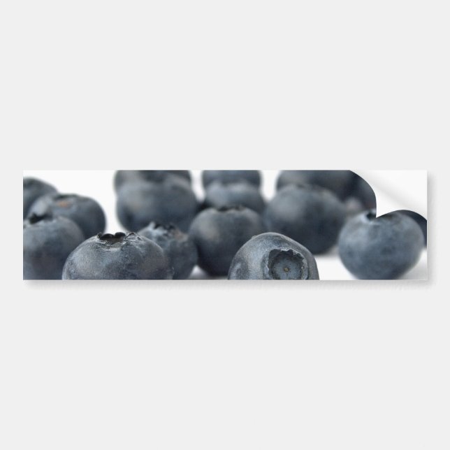 Frische Blaubeeren Autoaufkleber (Vorne)