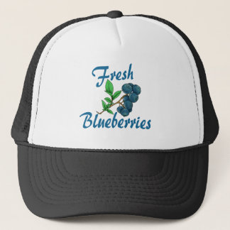 frische Blaubeeren Truckerkappe