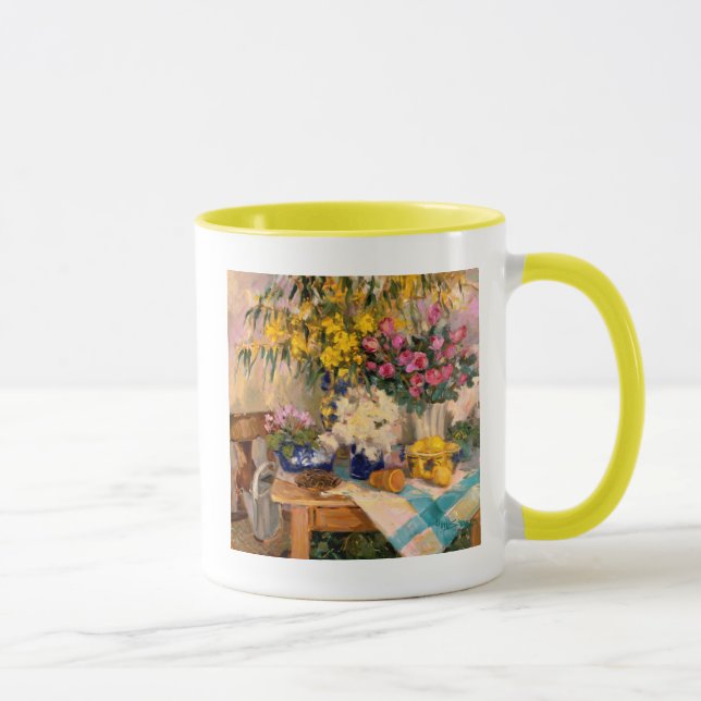 Frische Blumen II Tasse (Rechts)