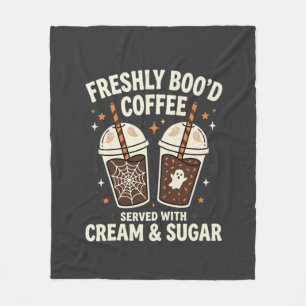 Frische Blut Halloween-Kaffee Fleecedecke