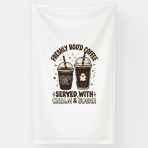 Frische Blut-Kaffee-Halloween-Geister-Tasse Banner