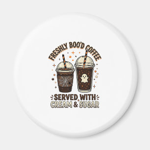 Frische Blut-Kaffee-Halloween-Geister-Tasse Magnet