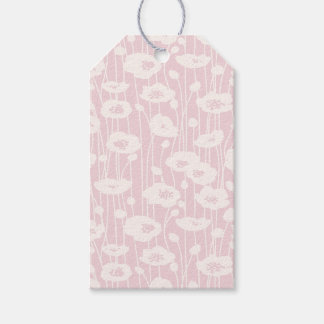 Frische Blüten | Neutral - Rosablass Geschenkanhänger