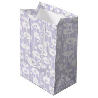 Frische Blüten | Neutral - Staubiges Lavendel Mittlere Geschenktüte