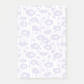 Frische Blüten | Verblasste Lavendel - Neutral Post-it Klebezettel