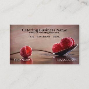 Frische Cuisine-Catering-Geschäfts-Karten Visitenkarte