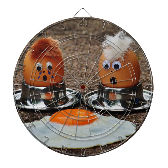 Frische Eier Dartscheibe (vorne)