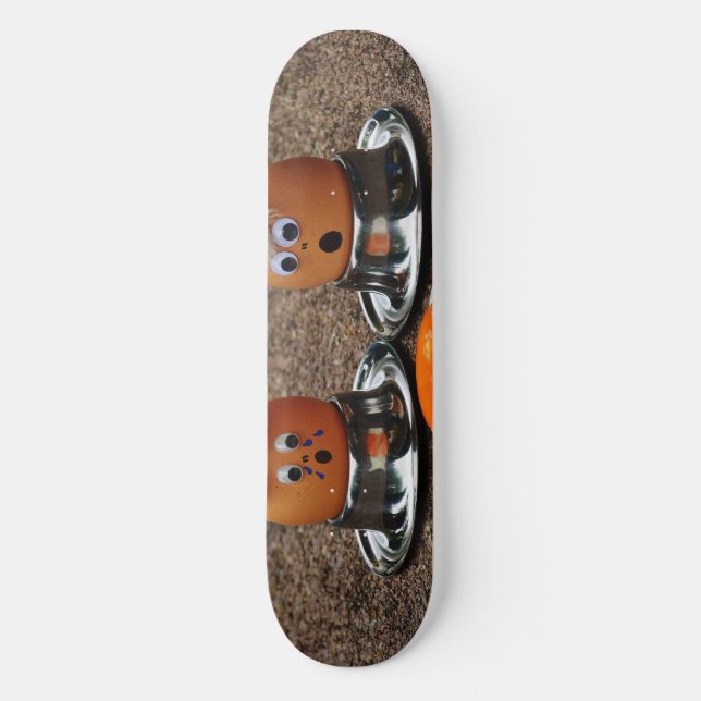 Frische Eier Skateboard (Vorderseite)