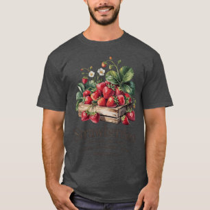 Frische Erdbeeren vom Erdbeerbauern - T-Shirt