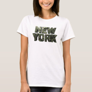 Frische farbenfrohe NEW YORK T-Shirt