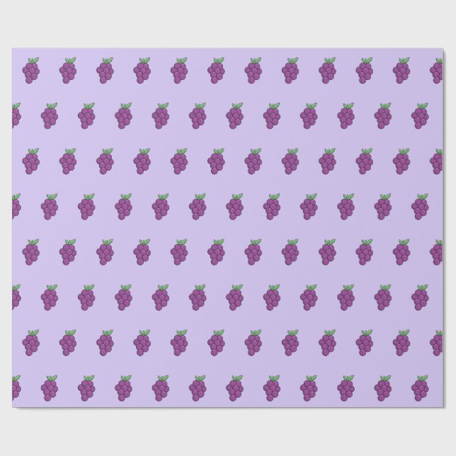 Frische Früchte  Geschenkpapier (Flach)