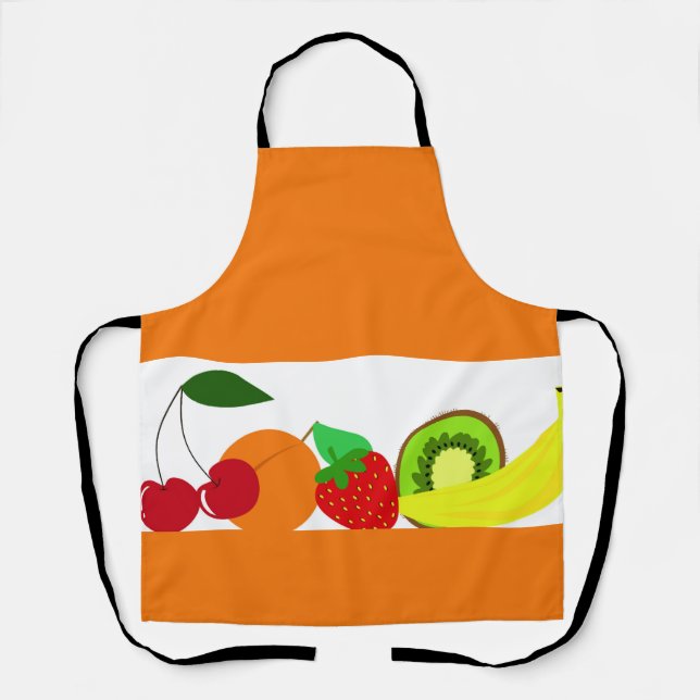 Frische Früchte im Sommer Schürze (Vorderseite)