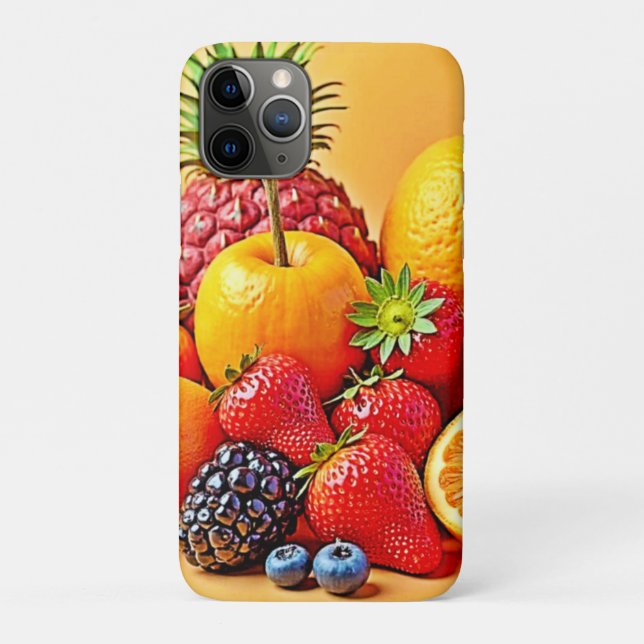 Frische Fülle: Lebendiges Frucht Erntes Design  Case-Mate iPhone Hülle (Rückseite)