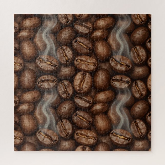 Frische geröstete Kaffeebohnen-Dampf-Aroma (Vertikal)
