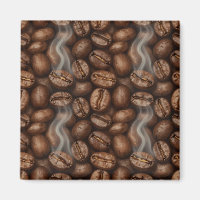 Frische geröstete Kaffeebohnen-Dampf-Aroma