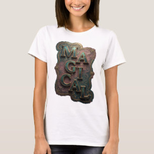 Frische Gold MAGISCHE Gestaltung T-Shirt