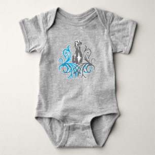 Frische Great Dane Baby-Body Baby Strampler
