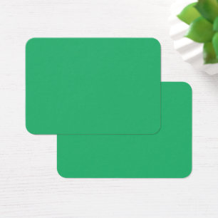 Frische Grüne Identität   Premium-Visitenkarten