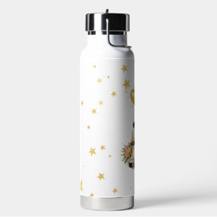 Frische Hochzeit Brautpaar Trinkflasche