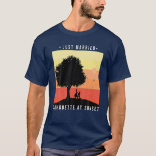 Frische Hochzeit Retro Verlobung Passende Frischve T-Shirt