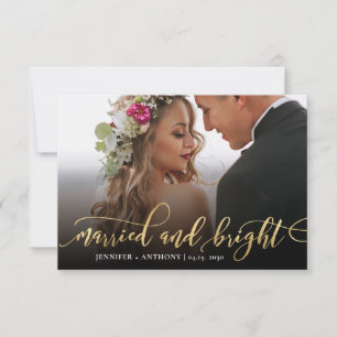 Frische Hochzeit und strahlendes Foto Weihnachtska