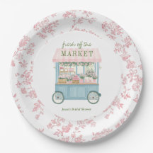 Frische Hochzeits-Party im Stil des Farmers Market