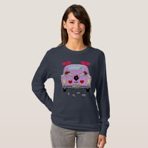 Frische Hochzeitsdamen Langarm T-Shirt