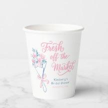 Frische Hochzeitsdusche Dusty Blue Pink Fresh Off 