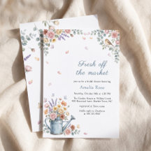 Frische Hochzeitsdusche 'Fresh Off The Market' Gie