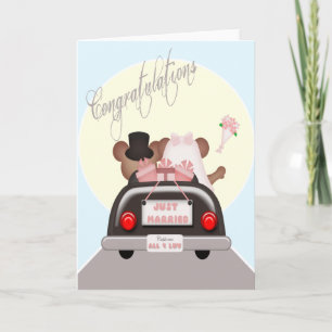 Frische Hochzeitsmaus Braut und Bräutigam Hochzeit Ankündigung