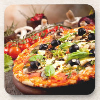 Frische italienische Pizza