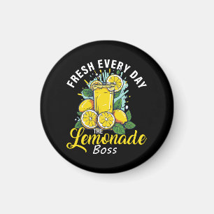 Frische jeden Tag The Lemonade Boss Magnet