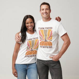Frische Kürbisse vom Bauernhof T-Shirt