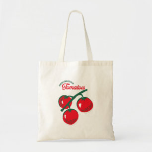 Frische leckere Tomaten Vintage Tragetasche