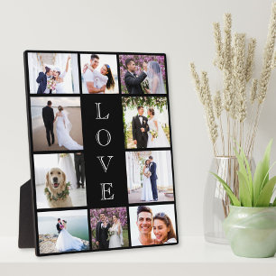 Frische Liebe 10 Foto-Collage-Hochzeit Fotoplatte