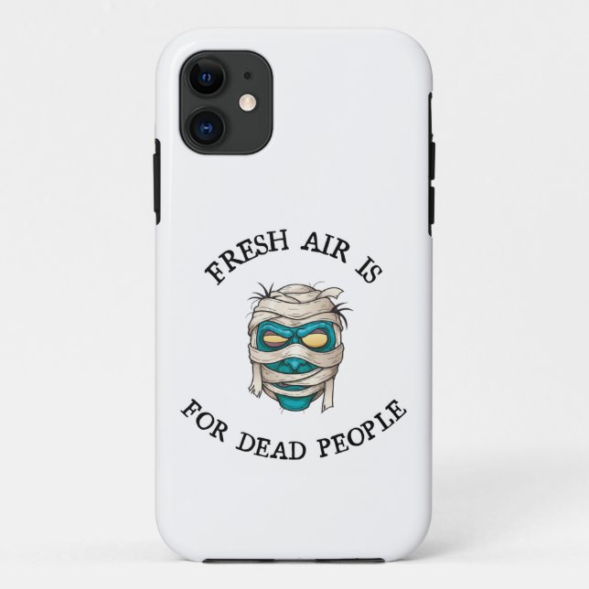 Frische Luft für Tote Case-Mate iPhone Hülle (Rückseite)